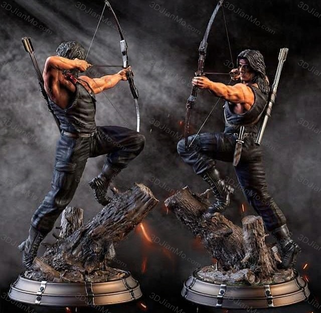 Sanix3d 第一滴血 兰博