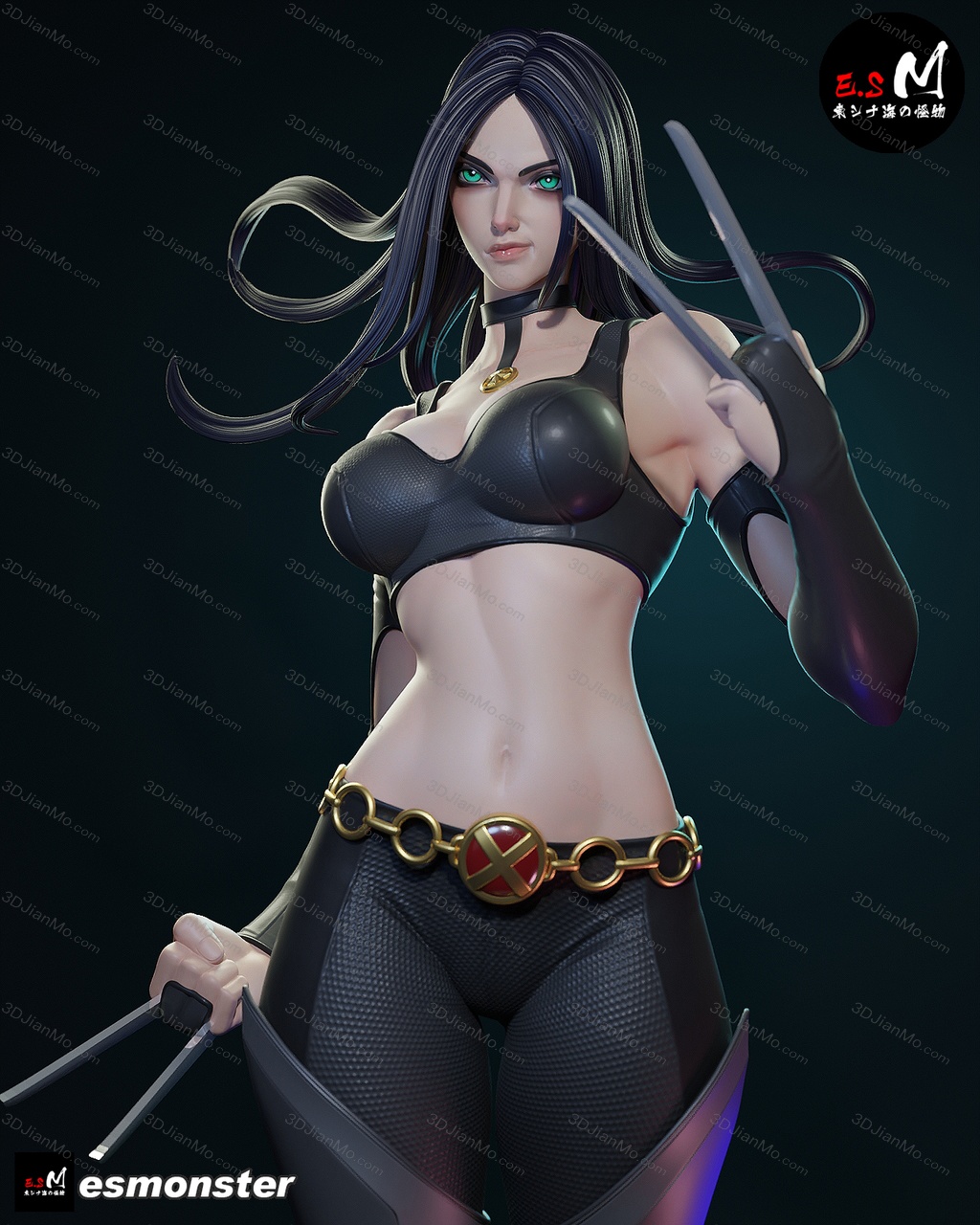 ESMonster 漫威 劳拉·金尼