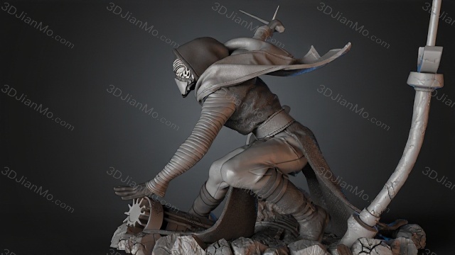 Sanix3d 星球大战 凯洛·伦