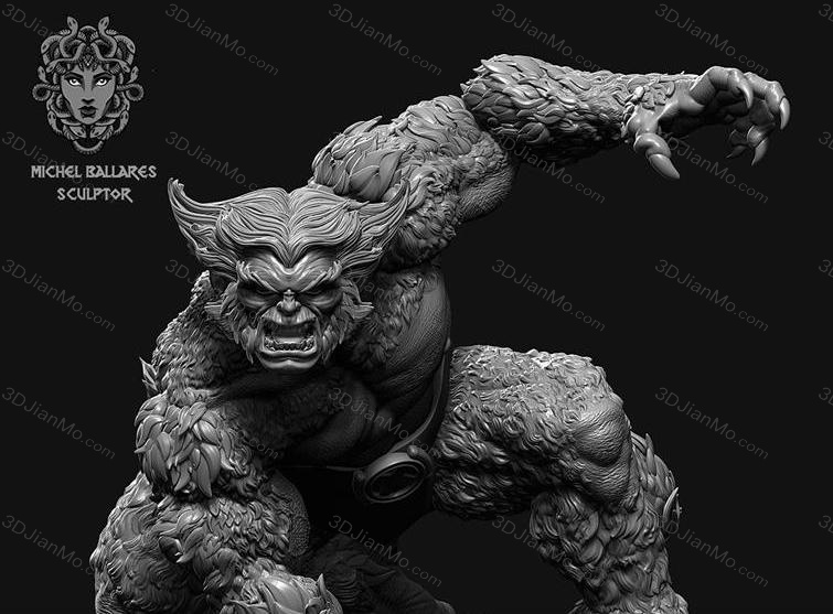 Geek MB 漫威 复联 X战警 野兽