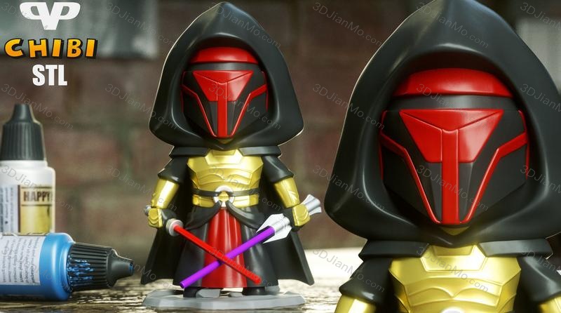 Chibi STL 星球大战 达斯·瑞文