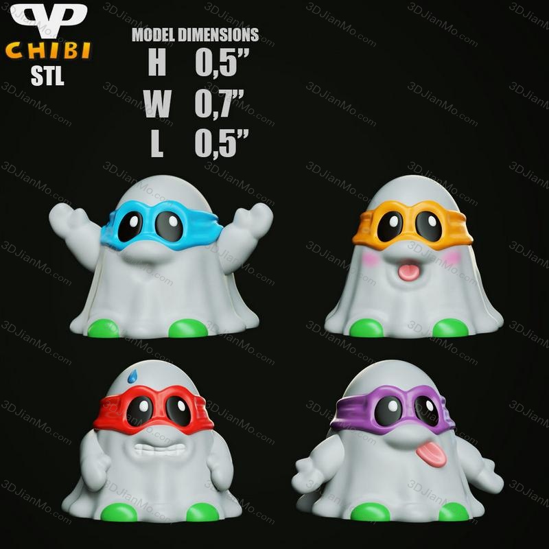 Chibi STL 可爱鬼
