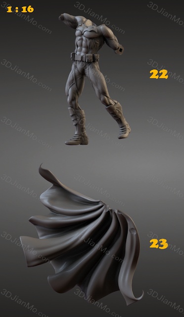 Sanix3d 漫威 蝙蝠侠和钢铁侠