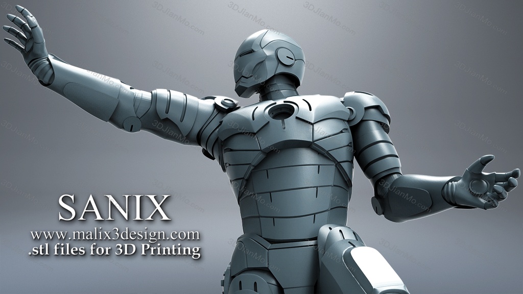 Sanix3d 漫威 钢铁侠