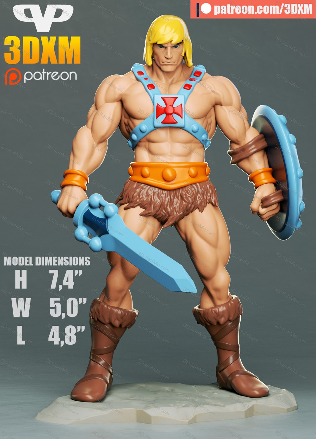 L.A Figures 宇宙的巨人 希曼