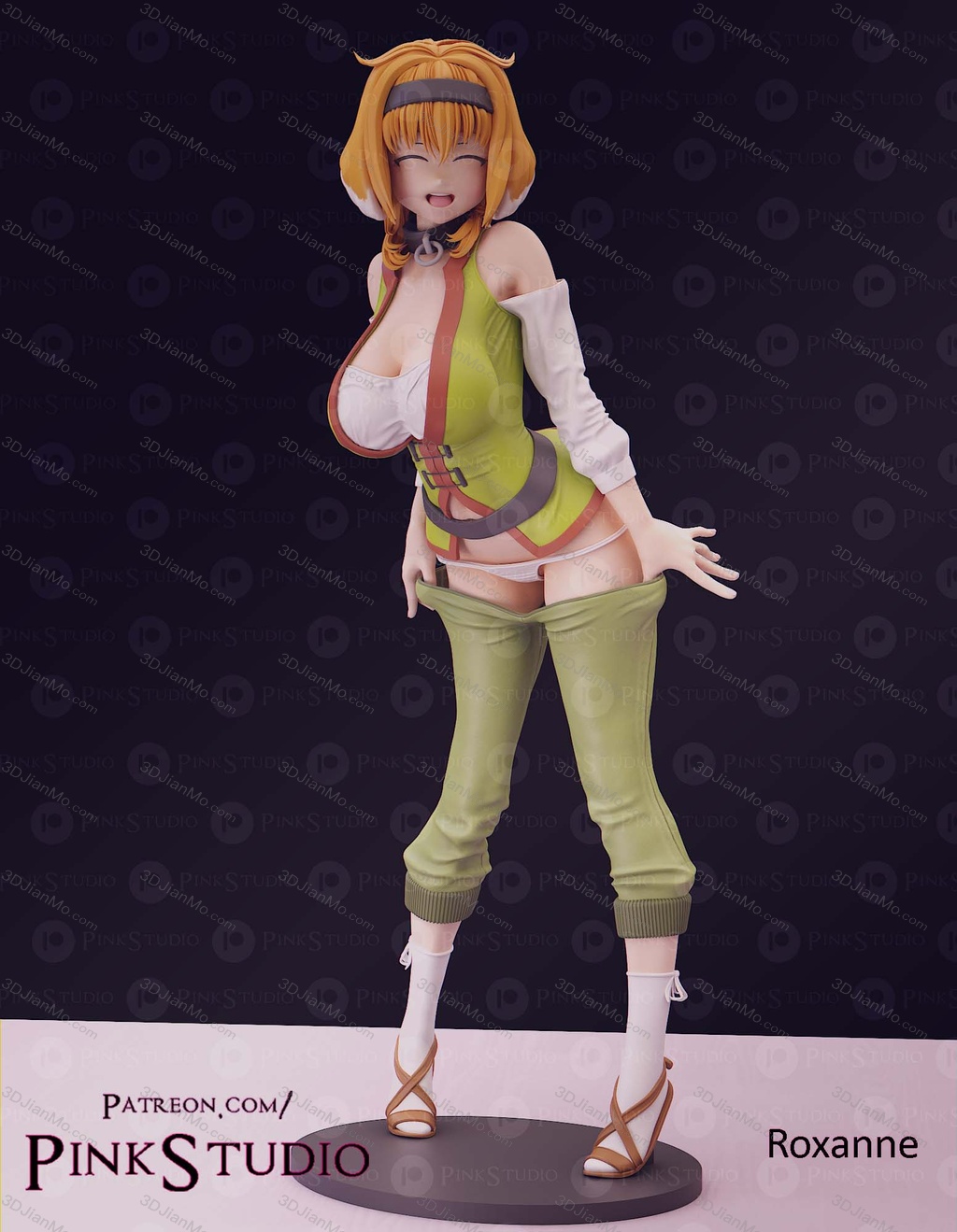 Pink Studio 异世界迷宫里的后宫生活 罗克珊