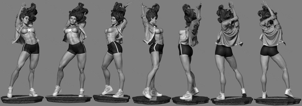 ABE3D 漫威 美国小姐 阿美莉卡·查维兹