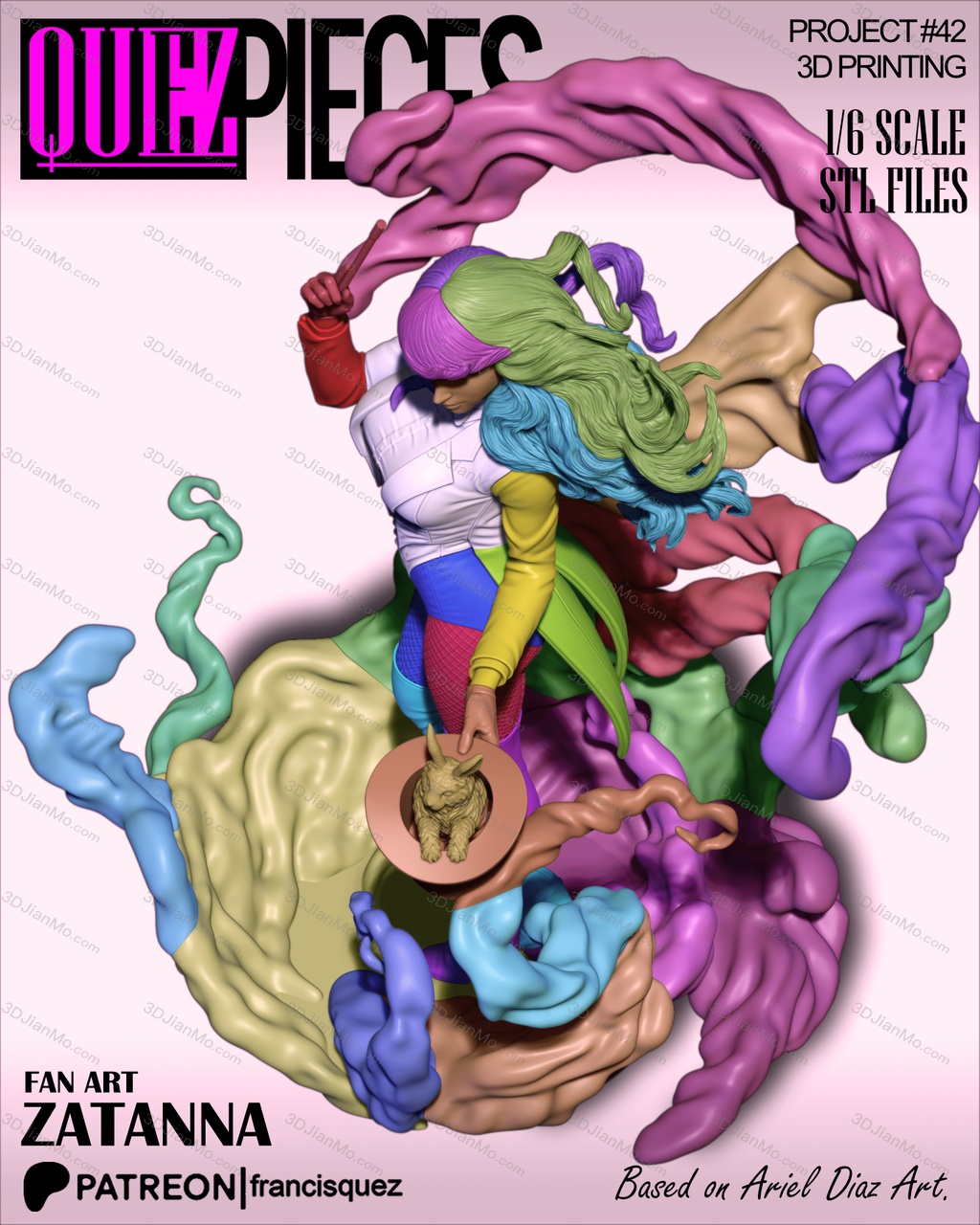 Francis Quez DC漫画 扎坦娜