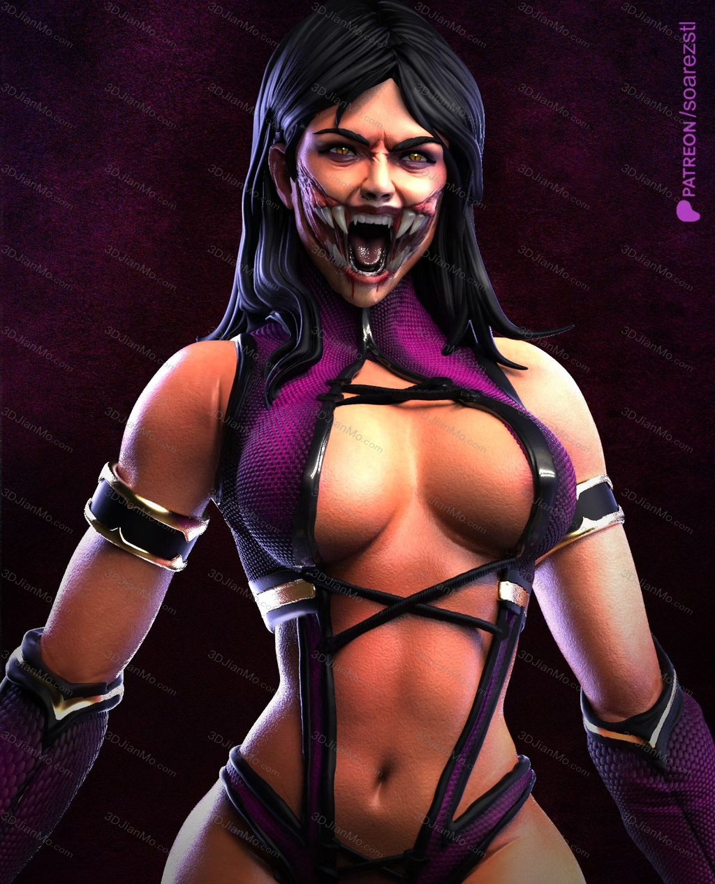 Soarez3D 真人快打 米莉娜