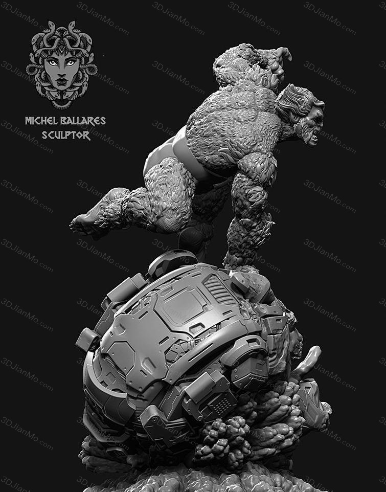 Geek MB 漫威 复联 X战警 野兽