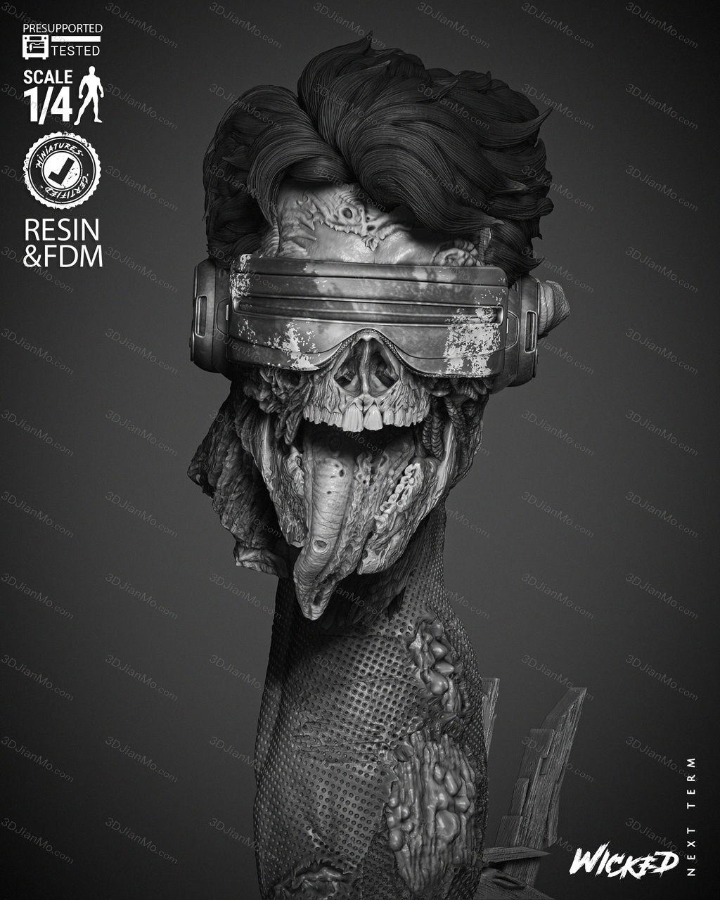 3DWicked 漫威 镭射眼