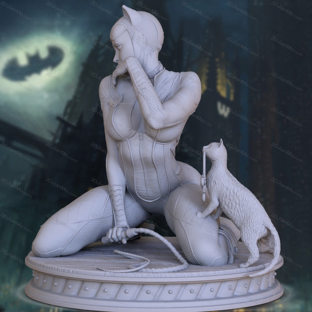 OXO3D DC漫画 猫女