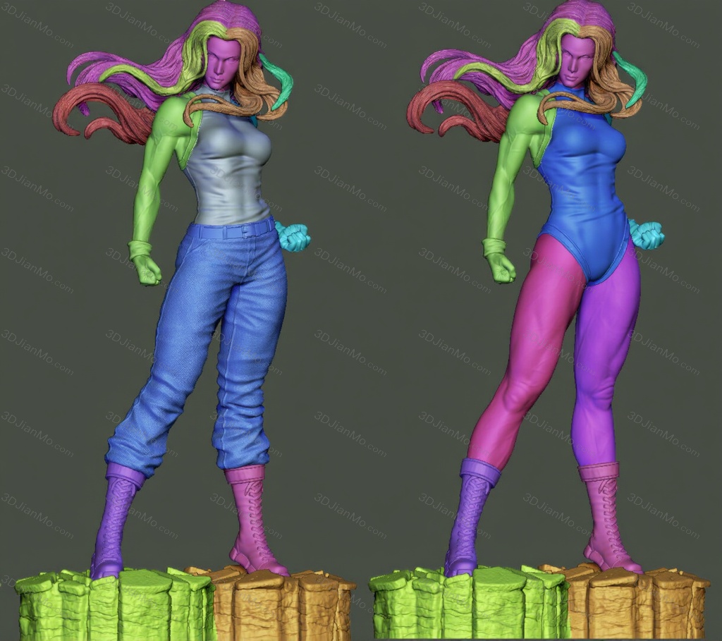 Francis Quez 漫威 绿巨人 女浩克