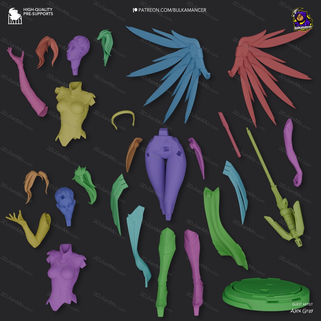 Bulkamancer 守望先锋 慈悲