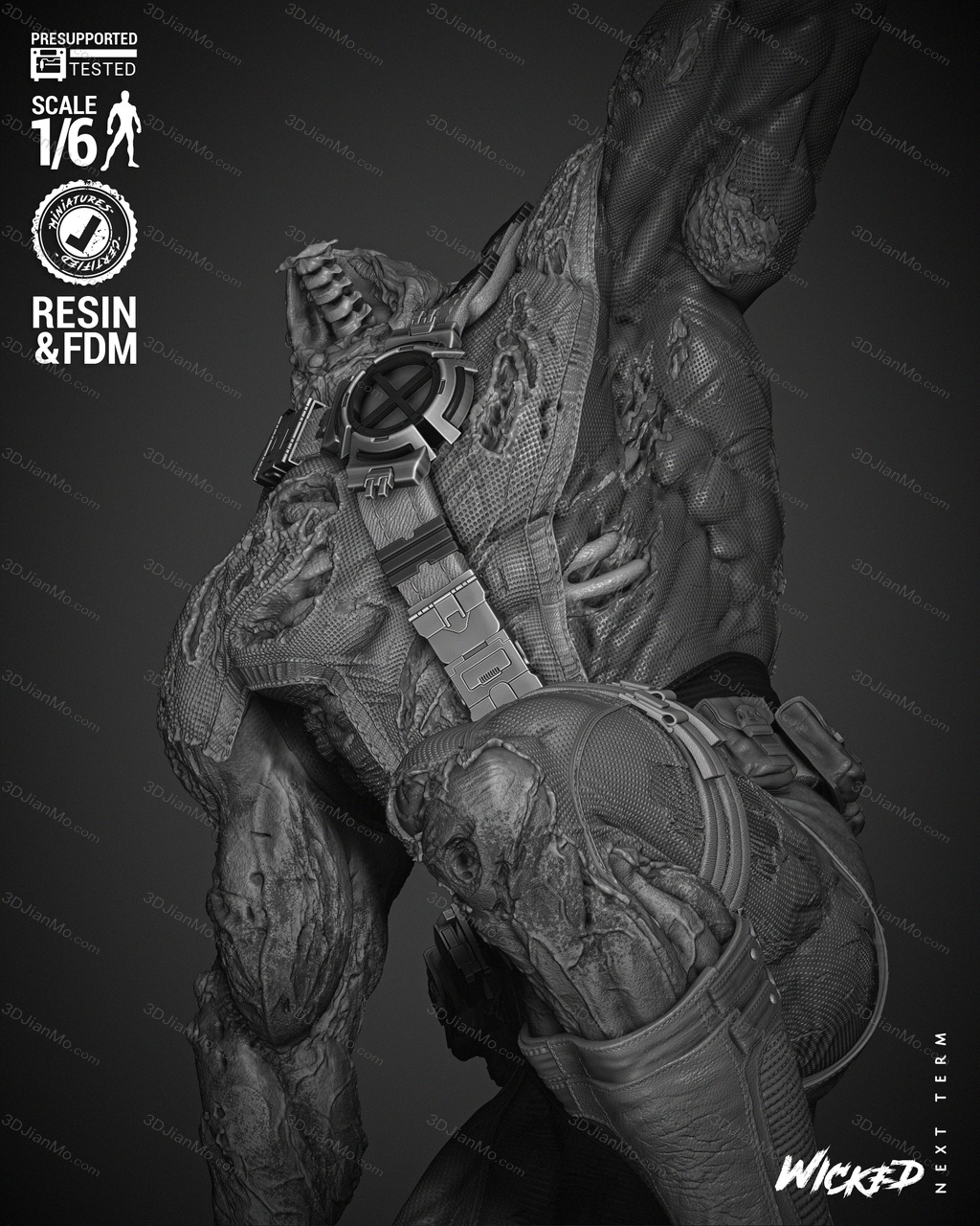 3DWicked 漫威 镭射眼