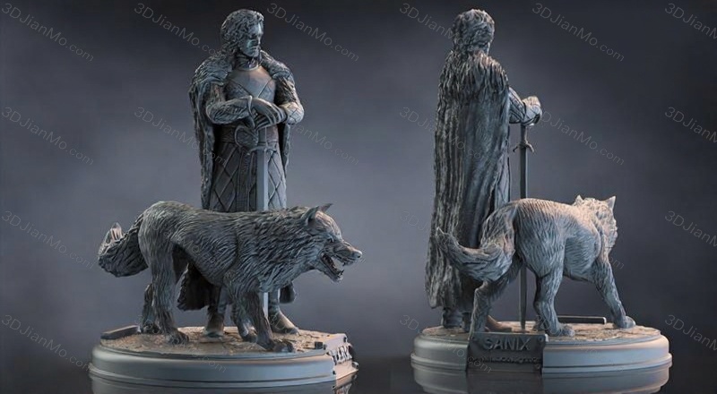 Sanix3d 权力的游戏 艾德·史塔克