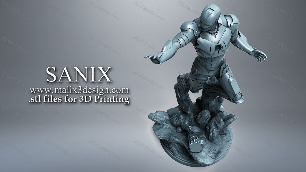 Sanix3d 漫威 钢铁侠