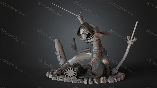 Sanix3d 星球大战 凯洛·伦