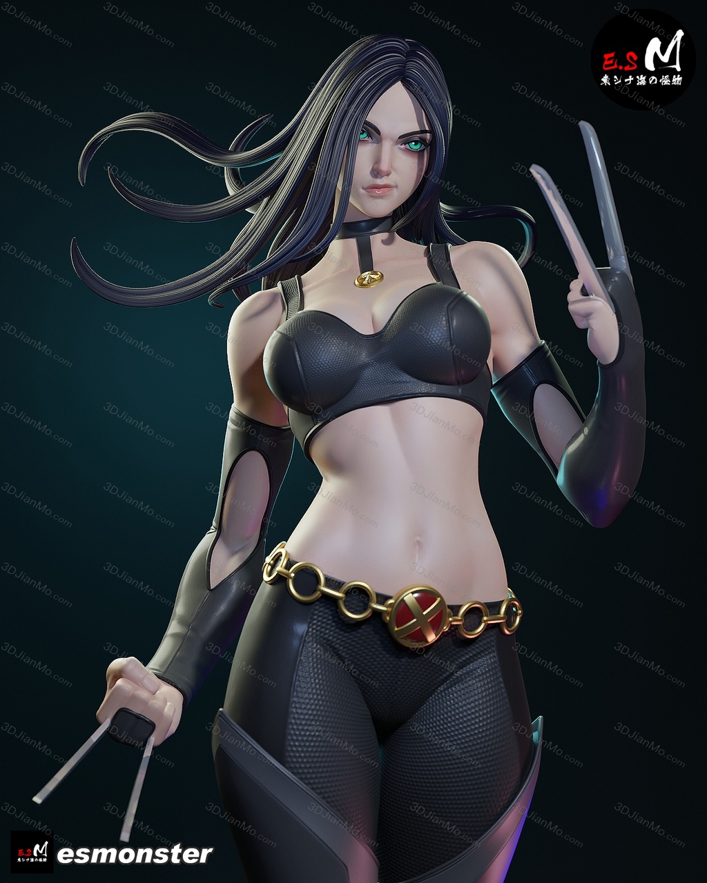 ESMonster 漫威 劳拉·金尼