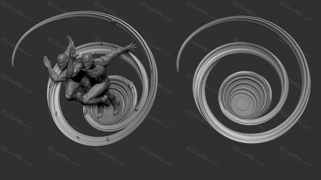 DC漫画 闪电侠和逆闪电