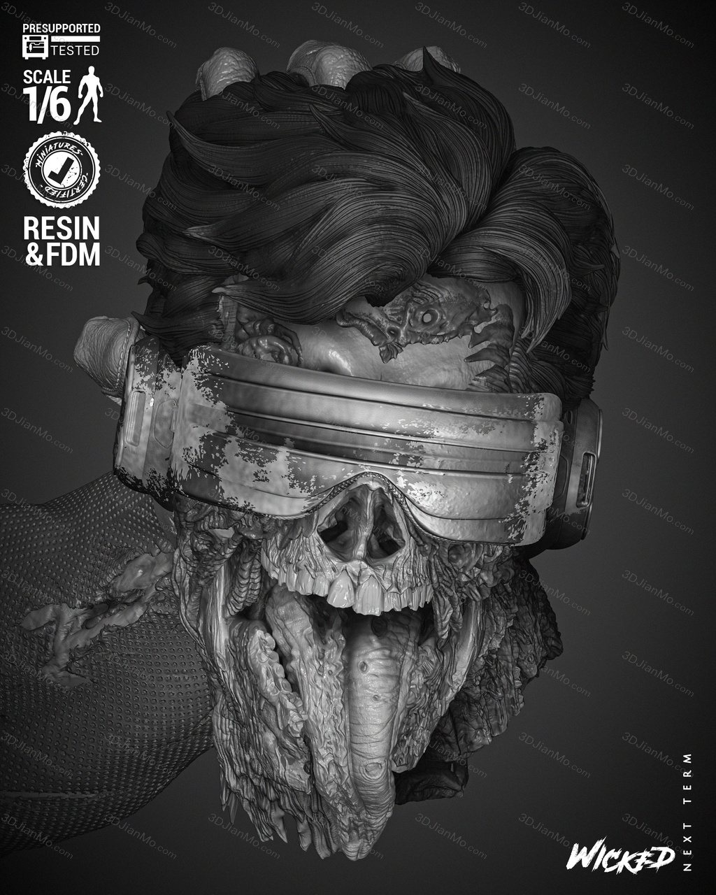 3DWicked 漫威 镭射眼