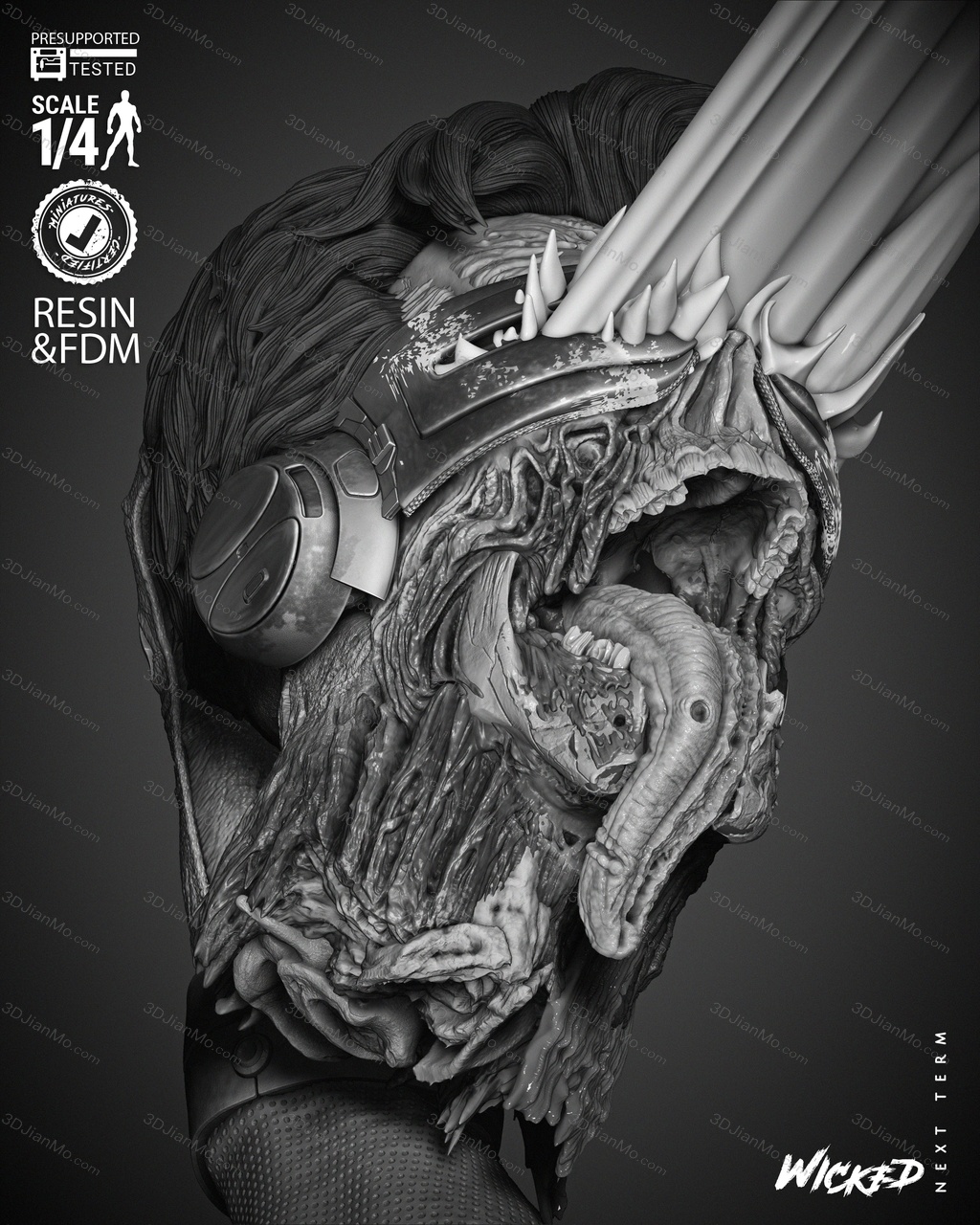 3DWicked 漫威 镭射眼