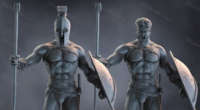 Sanix3d 斯巴达300勇士 斯巴达国王