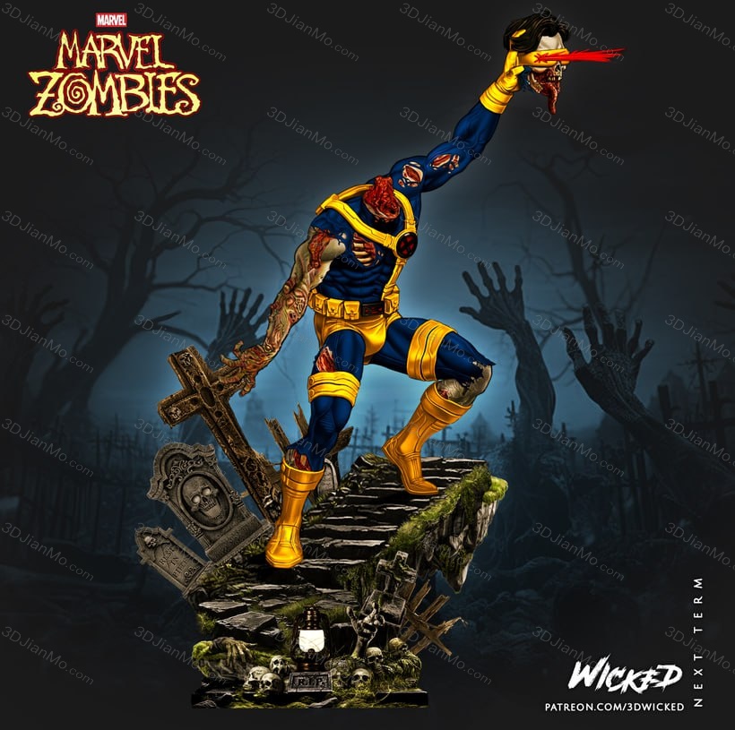 3DWicked 漫威 镭射眼