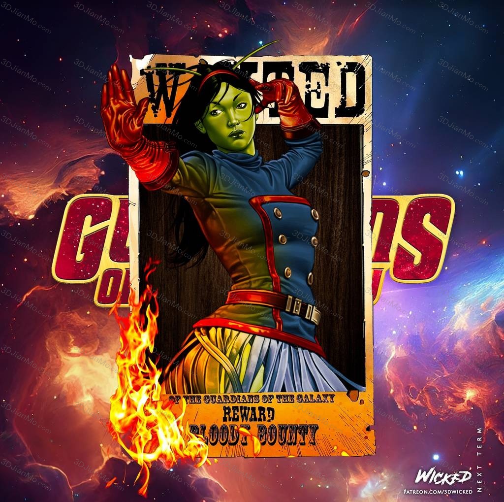 3DWicked 漫威 螳螂