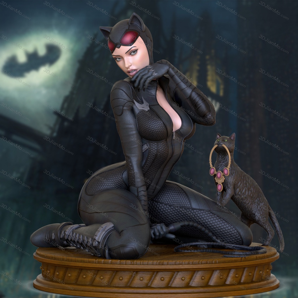 OXO3D DC漫画 猫女