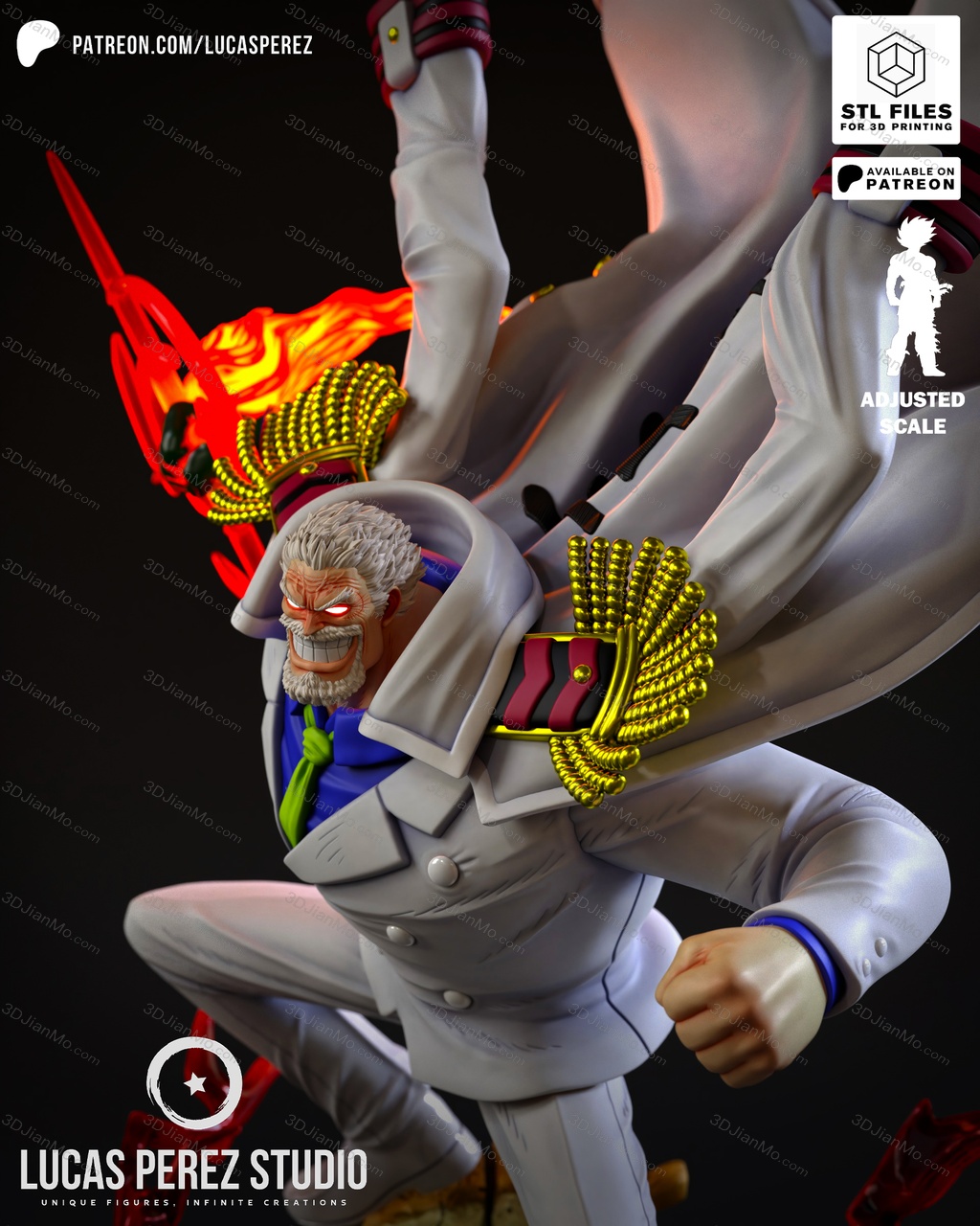 Lucas Perez 海贼王 海军英雄