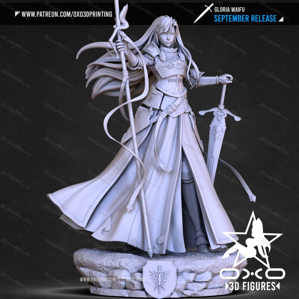 OXO3D 铃兰之剑：为这和平的世界 歌洛莉亚