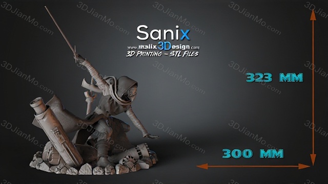 Sanix3d 星球大战 凯洛·伦