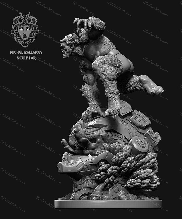 Geek MB 漫威 复联 X战警 野兽