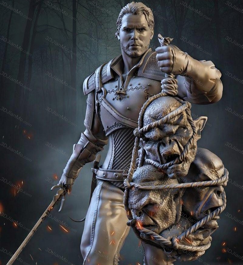 Sanix3d 猎魔人 杰洛特