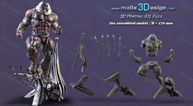 Sanix3d 漫威 红坦克