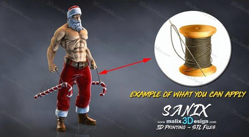 Sanix3d 圣诞老人