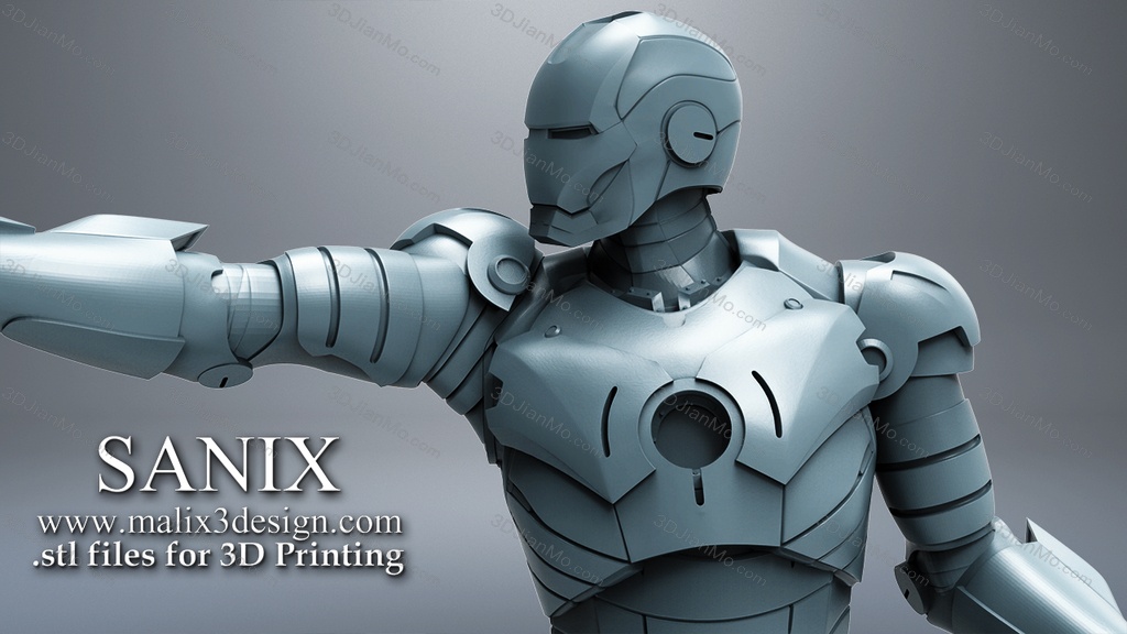 Sanix3d 漫威 钢铁侠