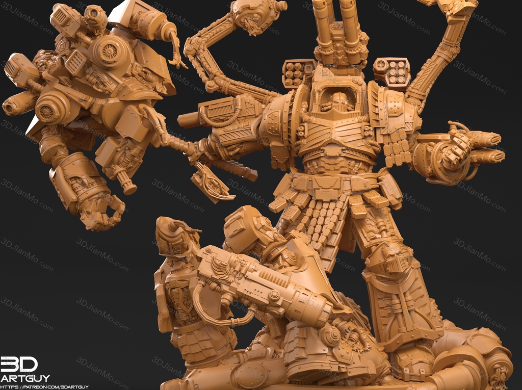 3DArtGuy 十月份图纸包