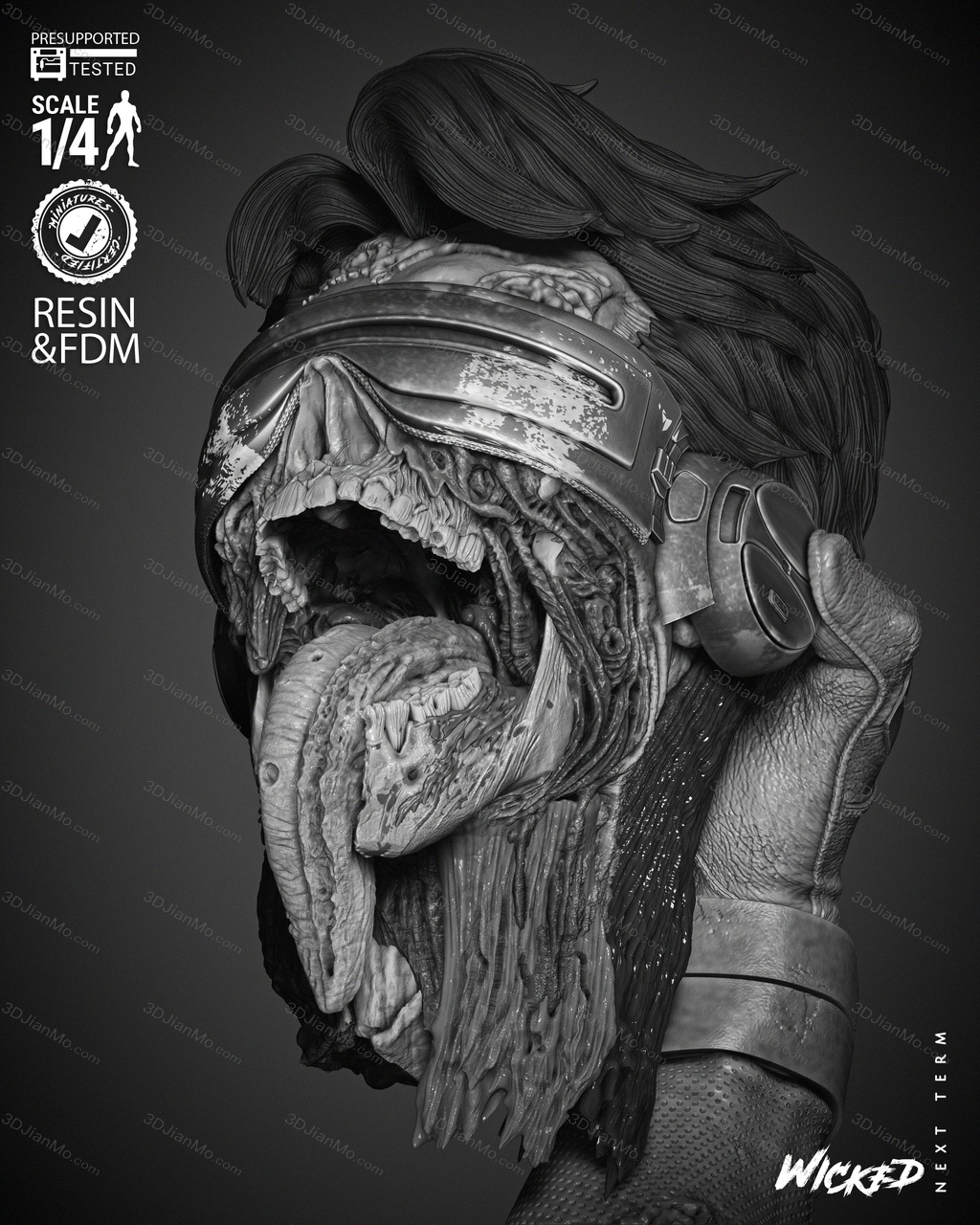 3DWicked 漫威 镭射眼