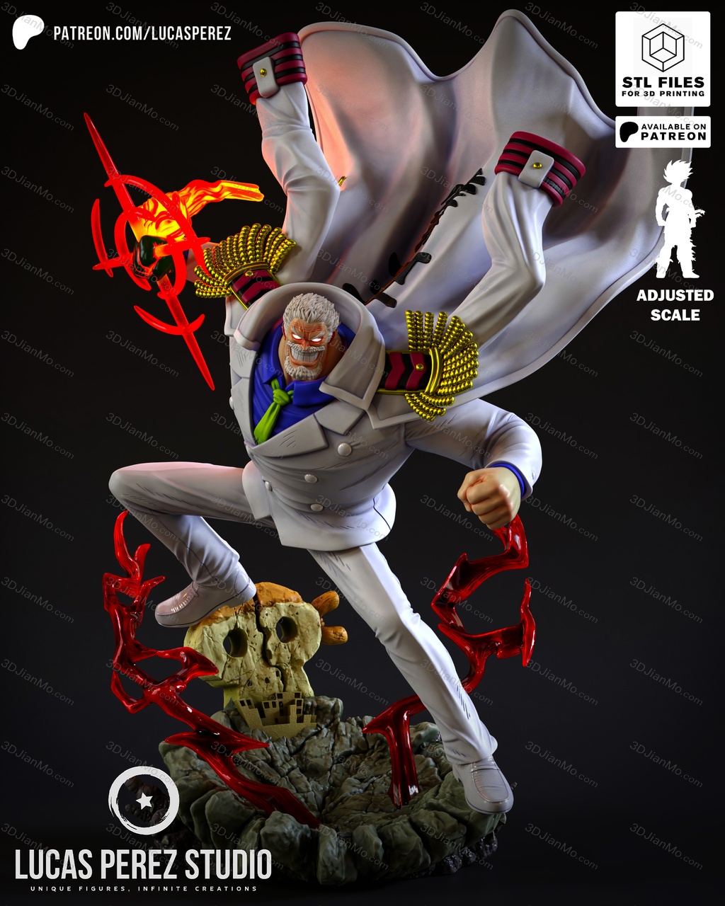 Lucas Perez 海贼王 海军英雄