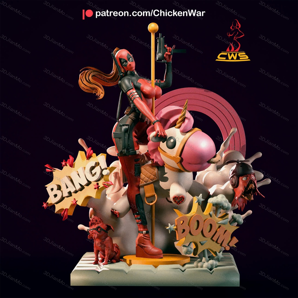 CW Studio 漫威 死待女士