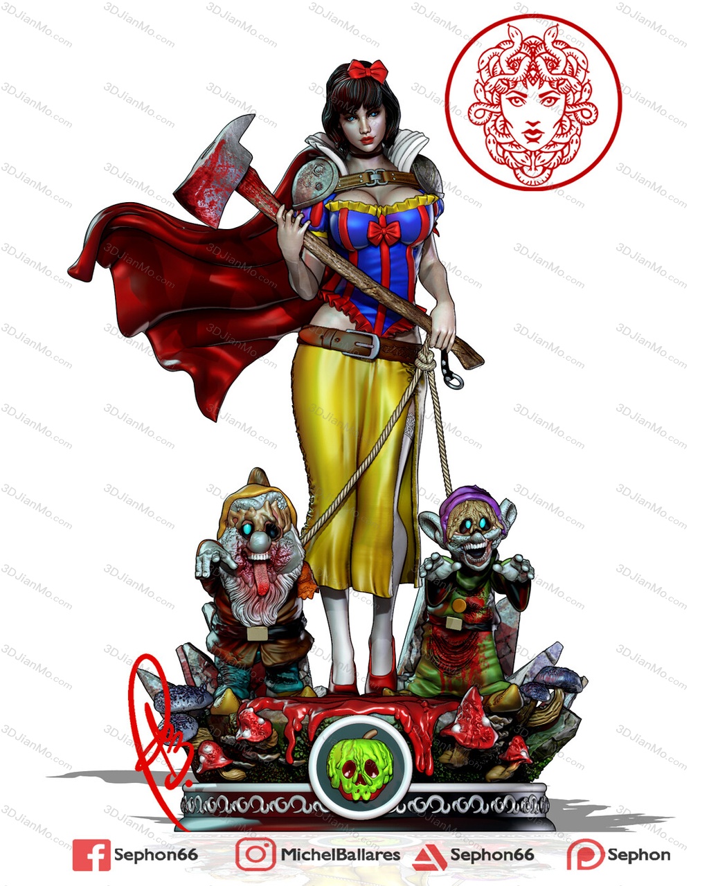 EXCLUSIVE 白雪公主与女王