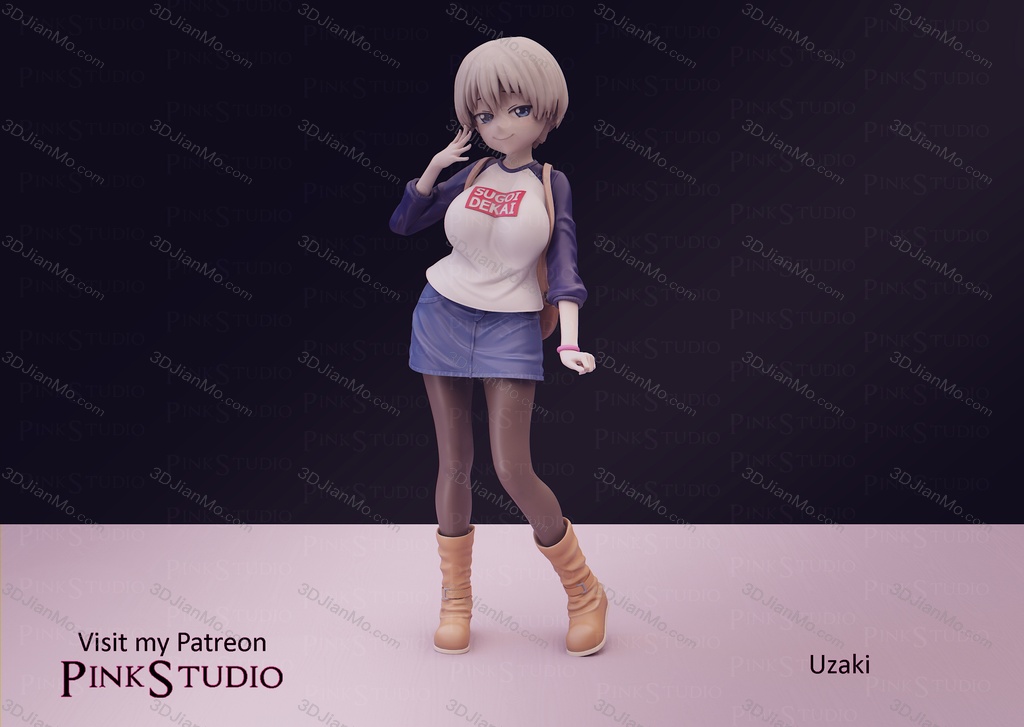 Pink Studio 宇崎学妹想要玩 宇崎月