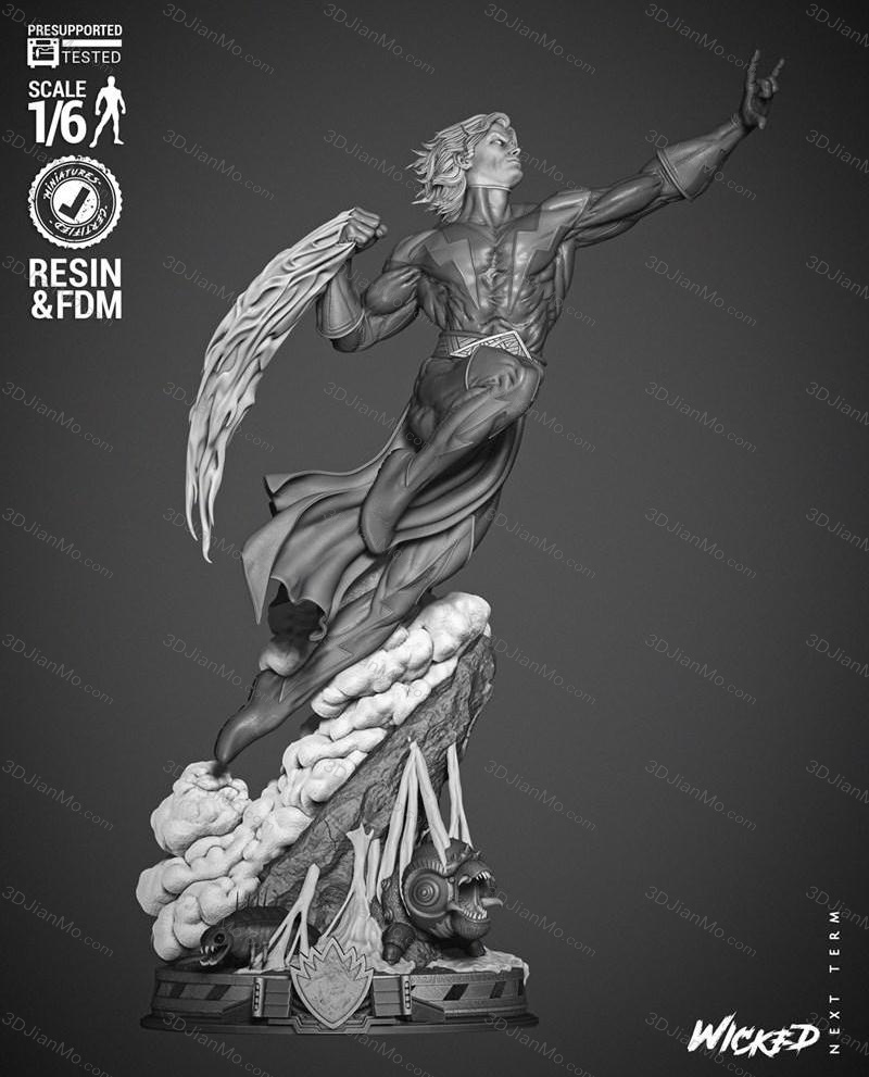 3DWicked 漫威 魔士亚当