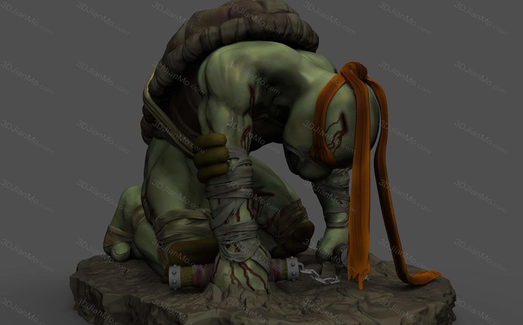 L.A Figures 忍者神龟 米开朗基罗