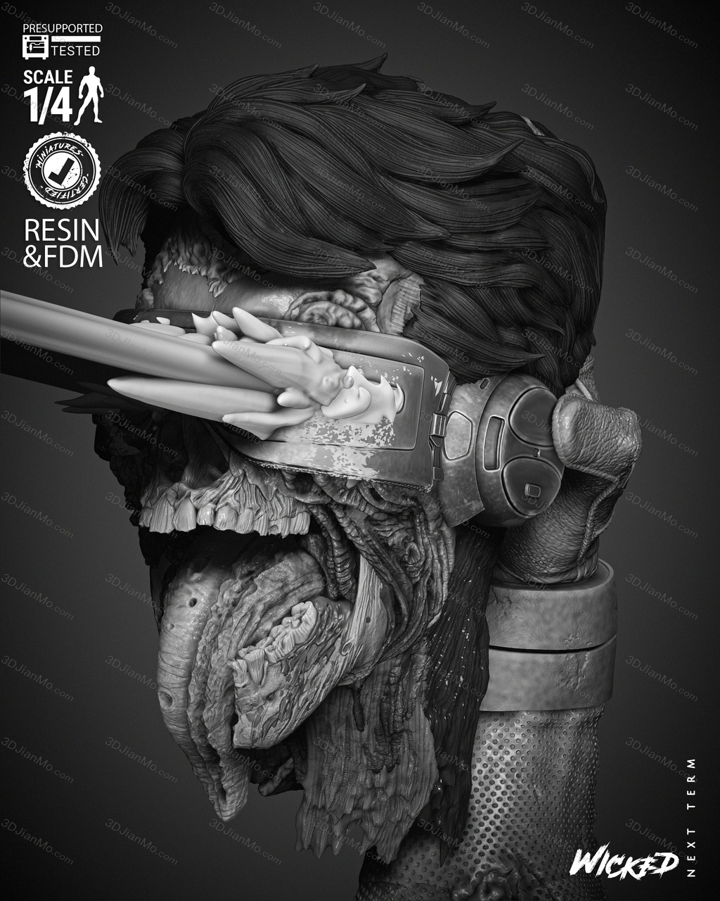 3DWicked 漫威 镭射眼