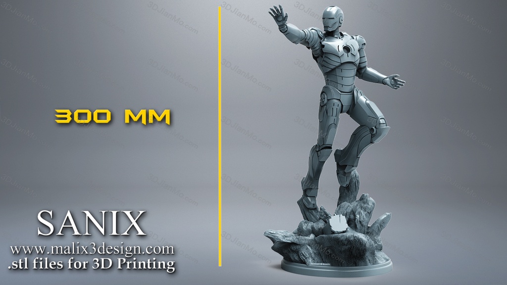 Sanix3d 漫威 钢铁侠