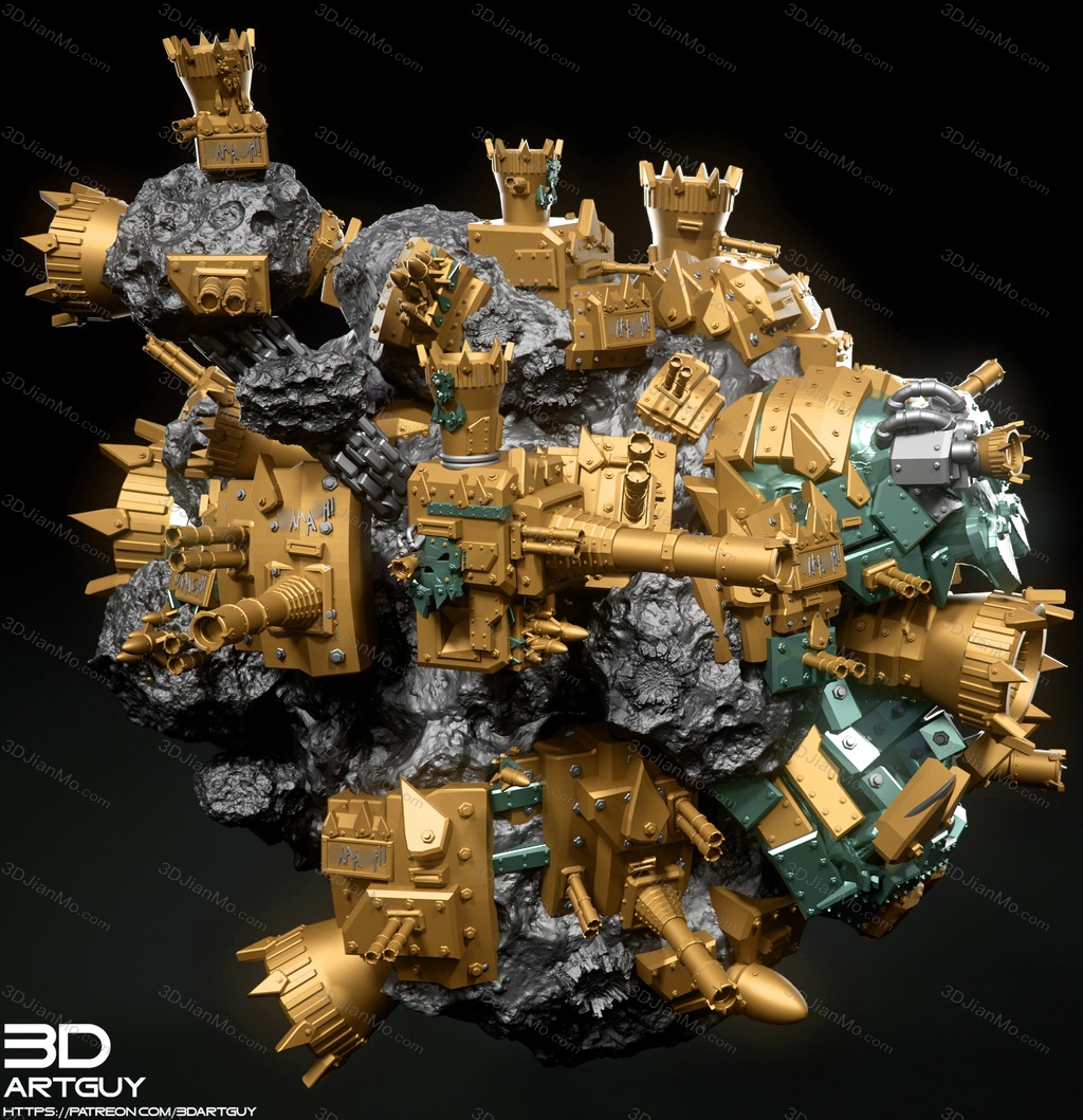 3DArtGuy 十月份图纸包