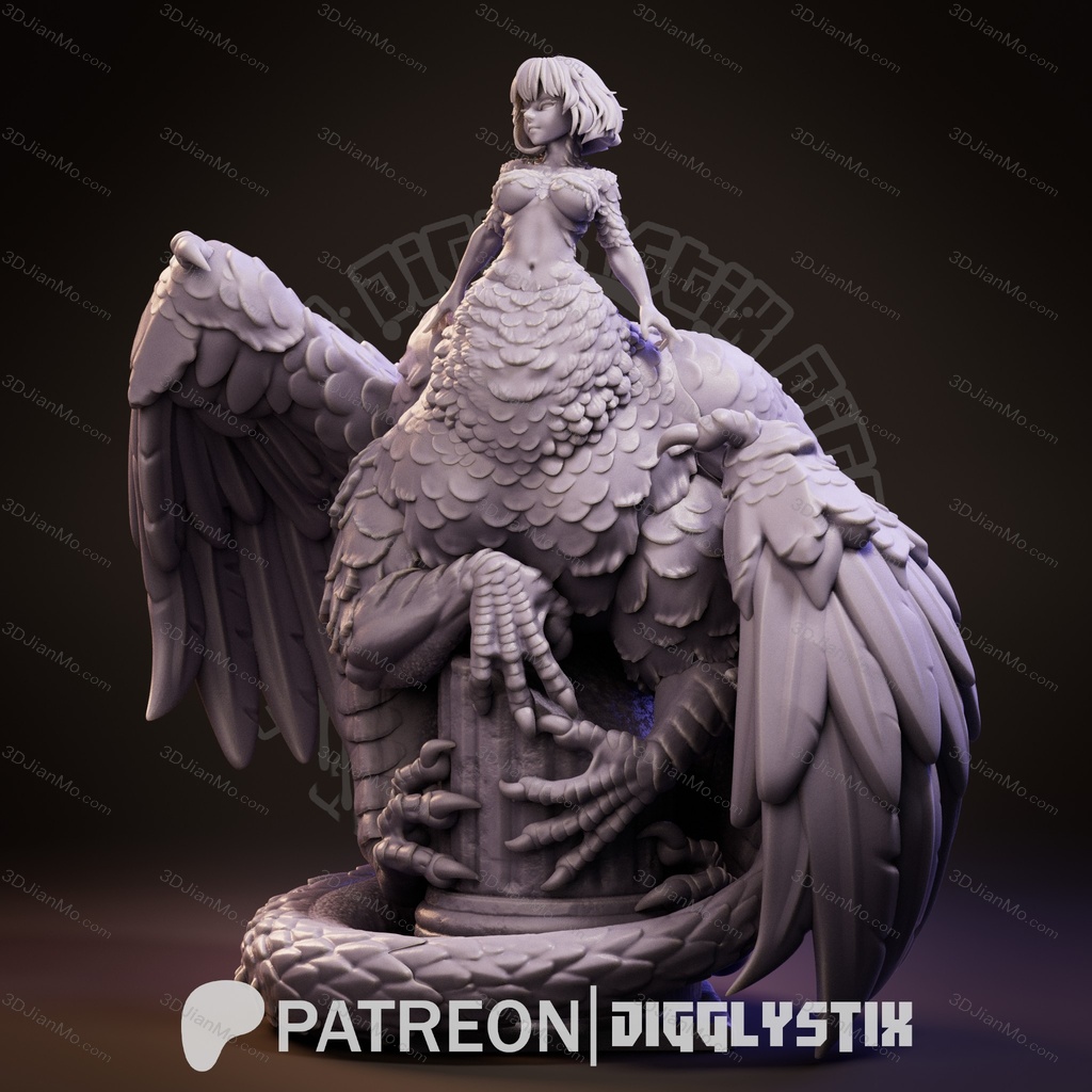 Jigglystix 奇美拉龙女士